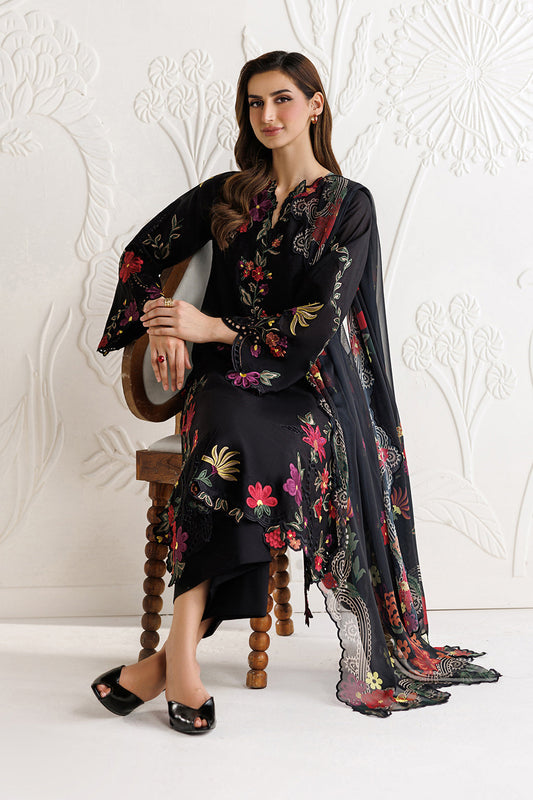 INK - 3PC DHANAK EMBROIDERED UNSTITCHED