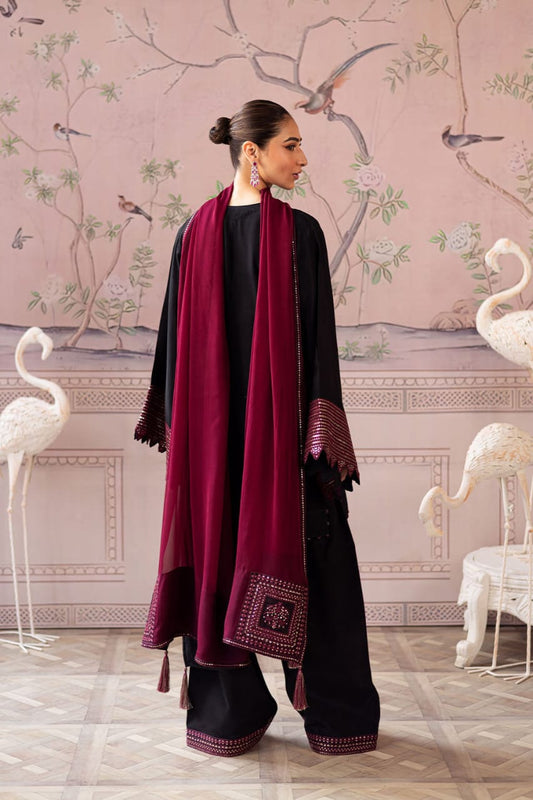 VNY- 3PC DHANAK EMBROIDERED UNSTITCHED