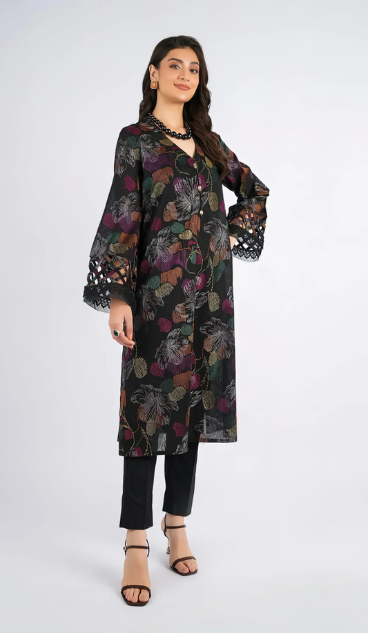 INK - 3PC DHANAK EMBROIDERED UNSTITCHED
