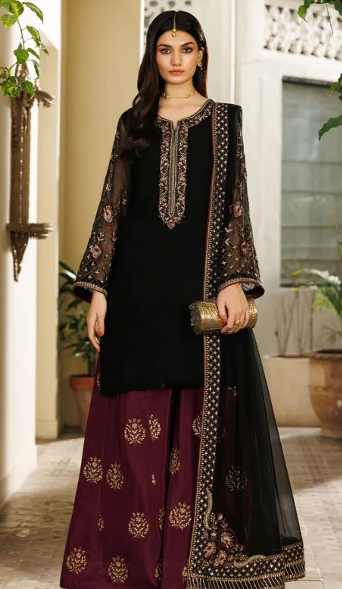 IZK - 3PC Lawn Embroidered Unstitched