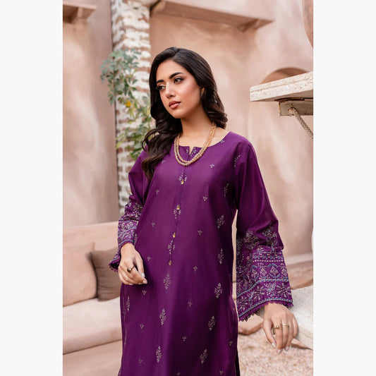 URG - 2PC Dhanak Embroidered Unstitched